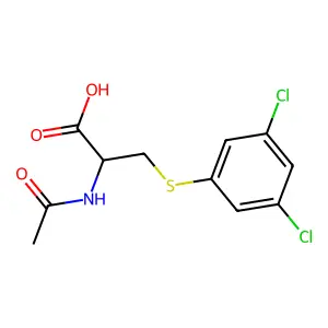 L-Cysteine, N-acetyl-S-(3,5-dichlorophenyl)- structure