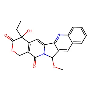 5-methoxycamptothecin structure