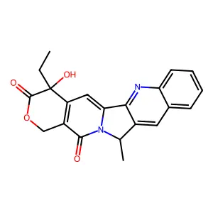 5-Methylcamptothecin structure