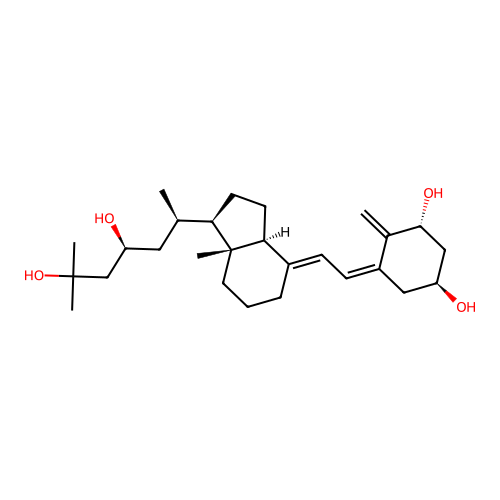 1,23,25-Trihydroxyvitamin D3 structure
