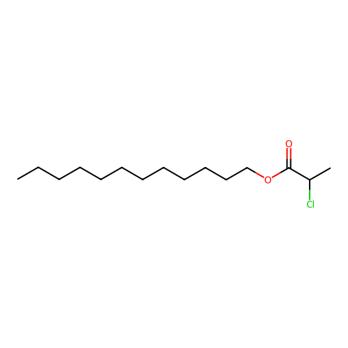 Dodecyl 2-chloropropanoate structure