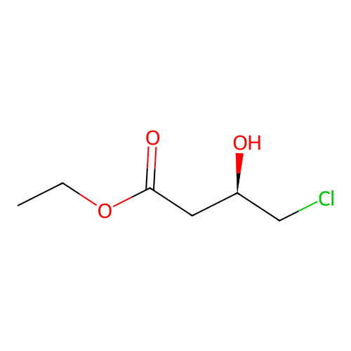 4-Chloro-3-hydroxybutyric acid ethyl ester, (3R)- structure