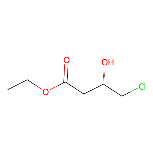 Ethyl (3S)-4-chloro-3-hydroxybutanoate structure