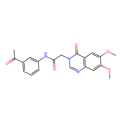 N-(3-acetylphenyl)-2-(6,7-dimethoxy-4-oxoquinazolin-3(4H)-yl)acetamide structure