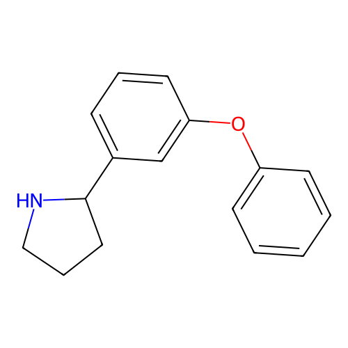 2-(3-Phenoxyphenyl)pyrrolidine structure
