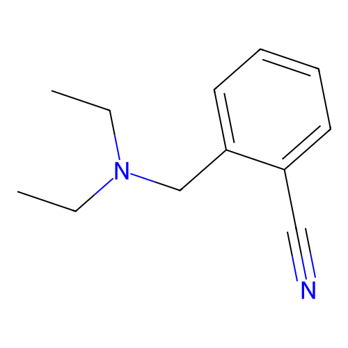 2-[(Diethylamino)methyl]benzonitrile structure