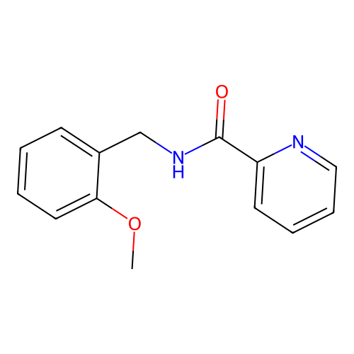 N-(2-Methoxybenzyl)picolinamide structure