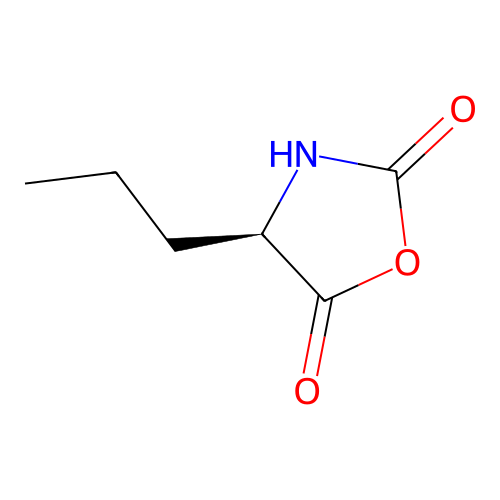 (R)-4-Propyloxazolidine-2,5-dione structure