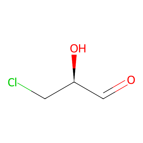 (s)-3-Chlorolactaldehyde structure