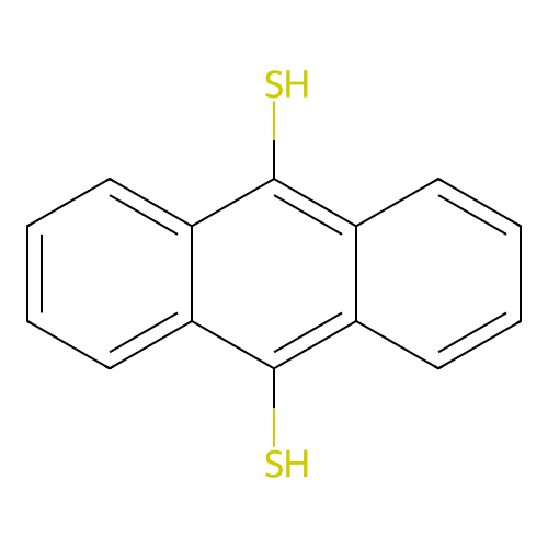 Anthracene-9,10-dithiol structure