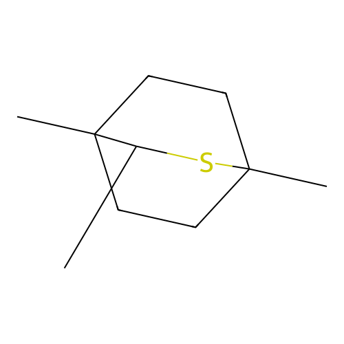 1,3,4-Trimethyl-2-thiabicyclo[2.2.2]octane structure