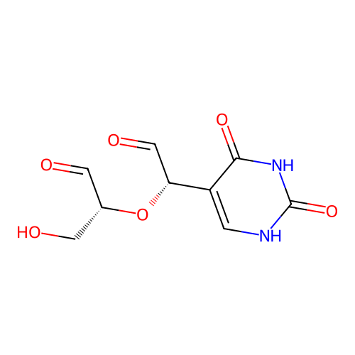 Pyrimidineacetaldehyde derivative structure