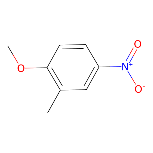 1-Methoxy-2-methyl-4-nitrobenzene structure