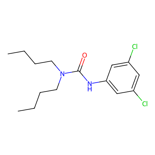 1,1-Dibutyl-3-(3,5-dichlorophenyl)urea structure