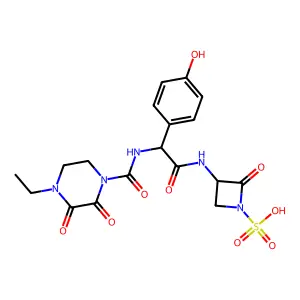 Cefoperazone monobactam structure