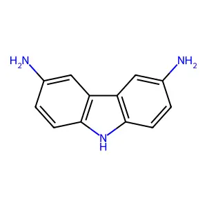 9H-carbazole-3,6-diamine structure