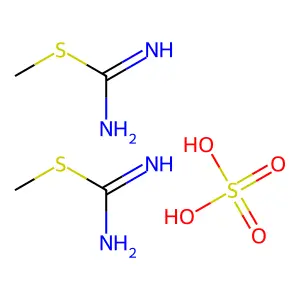 双(S-甲基异硫脲鎓)硫酸盐 structure