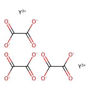 草酸钇 structure