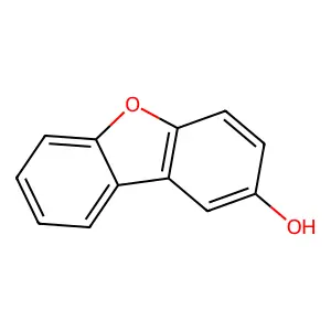 2-Dibenzofuranol structure