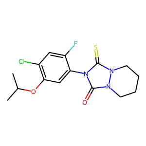 C15H17ClFN3O2S structure