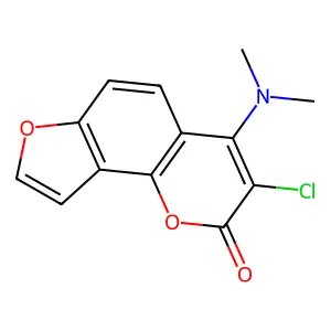 N,N-Dimethyl-4-amino-3-chloroangelicin structure