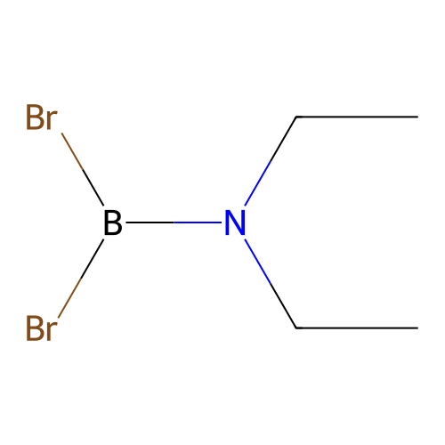 Dibromo(diethylamino)borane structure