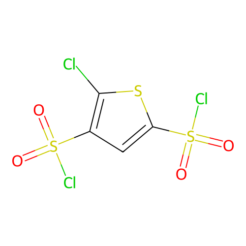 5-Chlorothiophene-2,4-disulfonyl dichloride structure