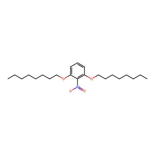 2-Nitro-1,3-bis-octyloxy-benzene structure