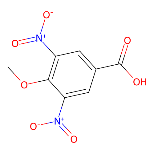 4-Methoxy-3,5-dinitrobenzoic acid structure