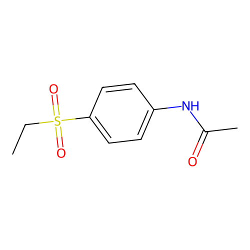 4'-(Ethylsulfonyl)acetanilide structure