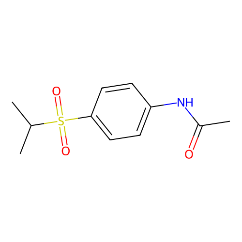4'-(Isopropylsulfonyl)acetanilide structure