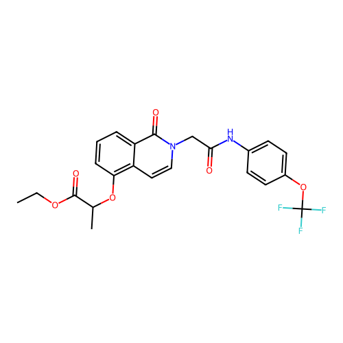 isoquinolinone scaffold, 32 structure