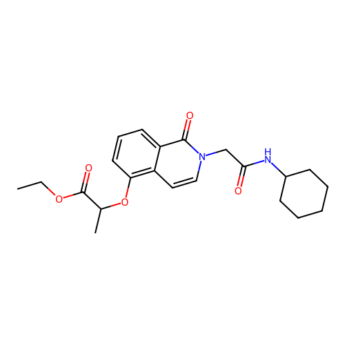 isoquinolinone scaffold, 24 structure