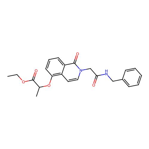isoquinolinone scaffold, 25 structure