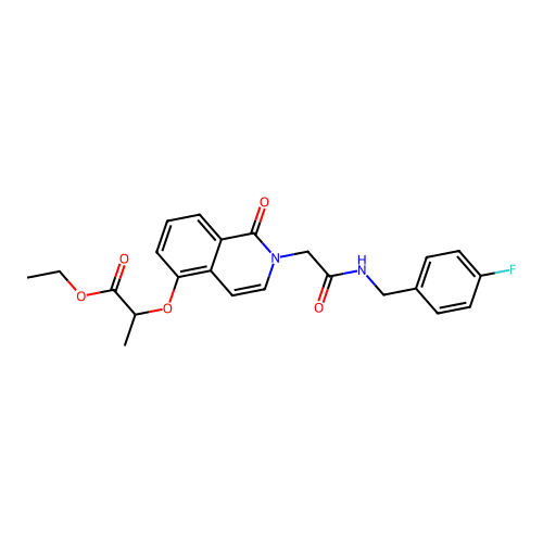isoquinolinone scaffold, 26 structure