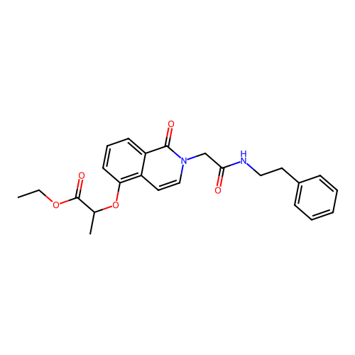 isoquinolinone scaffold, 28 structure