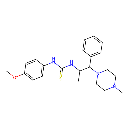 1-(4-Methoxyphenyl)-3-[1-(4-methylpiperazin-1-yl)-1-phenylpropan-2-yl]thiourea structure