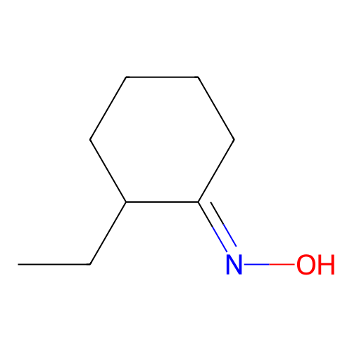 2-Ethyl-1-(hydroxyimino)cyclohexane structure