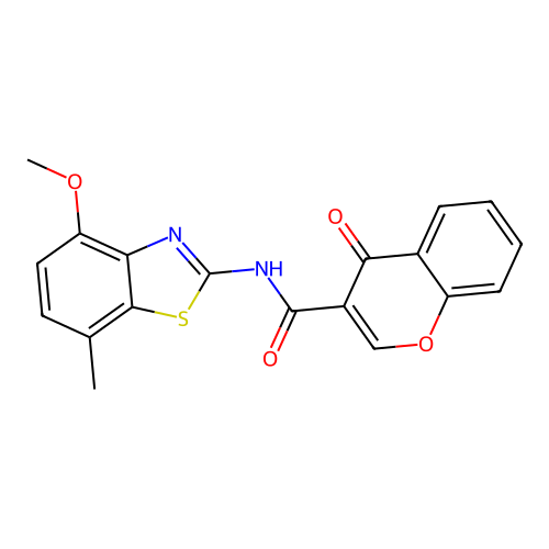 N-(4-methoxy-7-methylbenzo[d]thiazol-2-yl)-4-oxo-4H-chromene-3-carboxamide structure