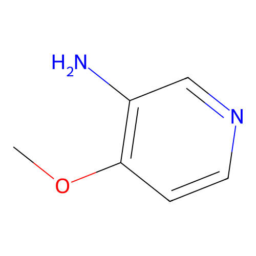 3-Amino-4-methoxypyridine structure