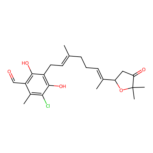 Ascofuranone structure