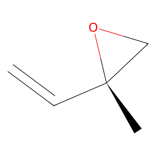 Oxirane, 2-ethenyl-2-methyl-, (2S)- structure