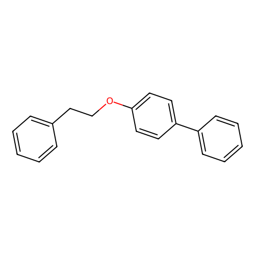 1,1'-Biphenyl, 4-(2-phenylethoxy)- structure