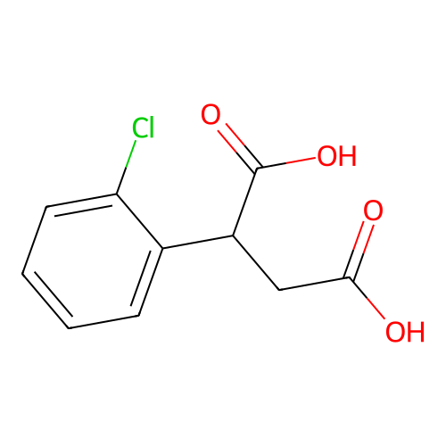 2-(2-Chlorophenyl)succinic acid structure