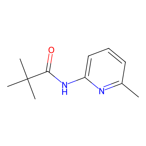 N-(6-Methylpyridin-2-yl)pivalamide structure