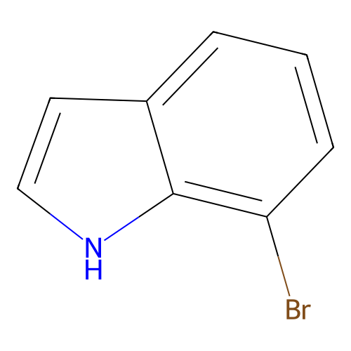 7-Bromoindole structure