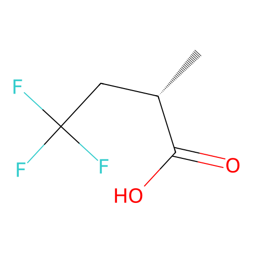 (S)-4,4,4-Trifluoro-2-methylbutanoic acid structure