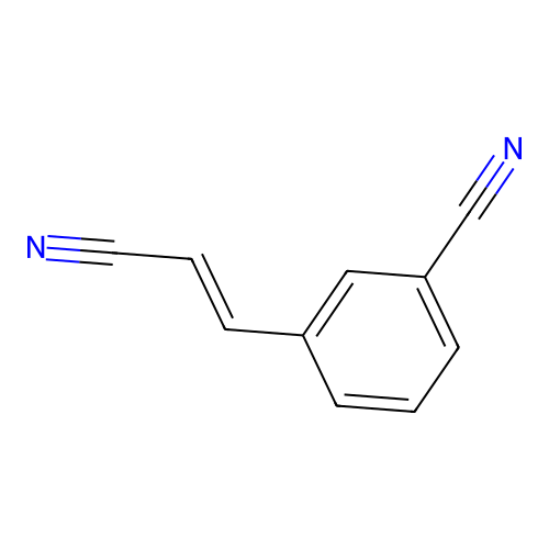 3-(2-Cyanoethenyl)benzonitrile structure