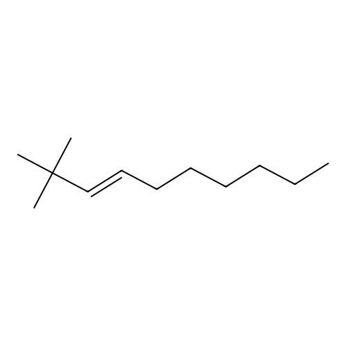 2,2-Dimethyl-3-decene structure