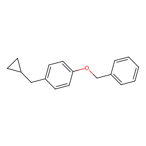 1-(Benzyloxy)-4-(cyclopropylmethyl)benzene structure